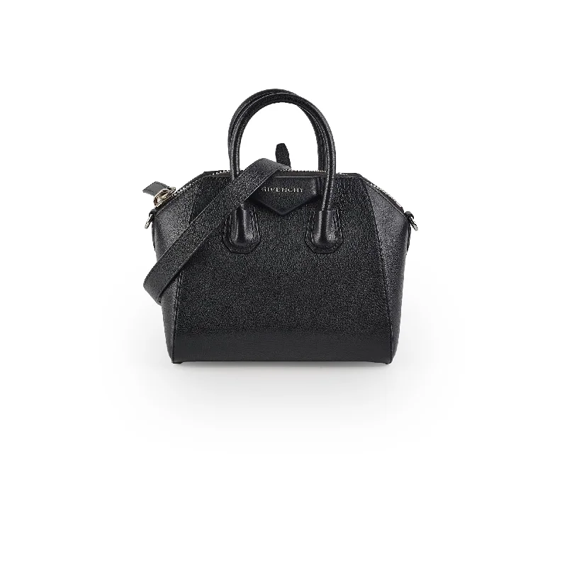 Givenchy Mini Antigona Grained Black