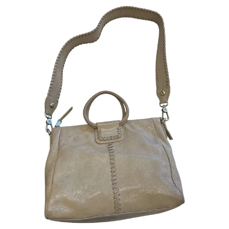 Handbag Leather By Hobo Intl, Size: Medium