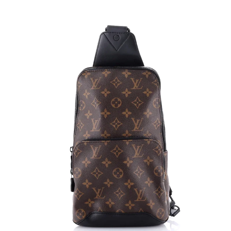 Avenue Sling Bag Macassar Monogram Canvas