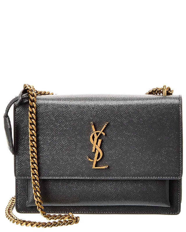 Saint Laurent Sunset Medium Leather Shoulder Bag