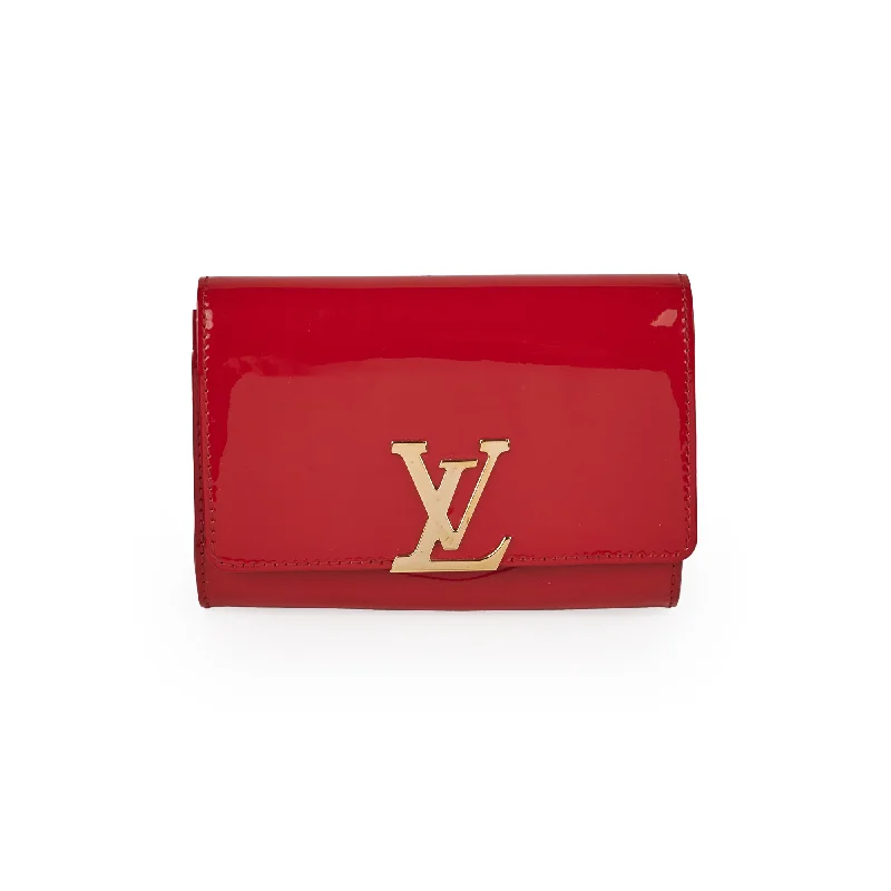 Louis Vuitton Vernis Red Patent Crossbody Bag