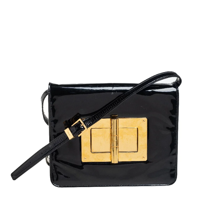 Tom Ford  Patent Leather Natalia Crossbody Bag