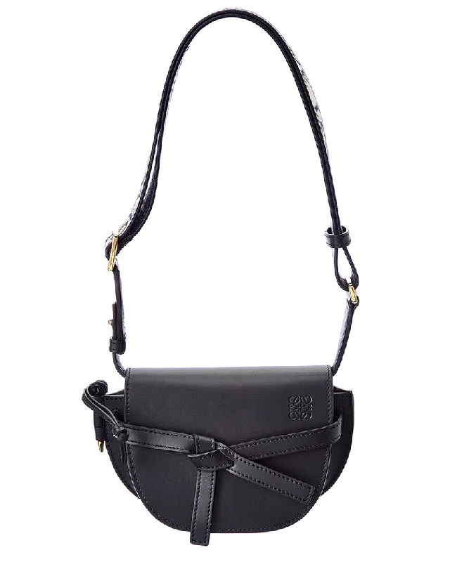 Loewe Gate Mini Dual Leather Shoulder Bag