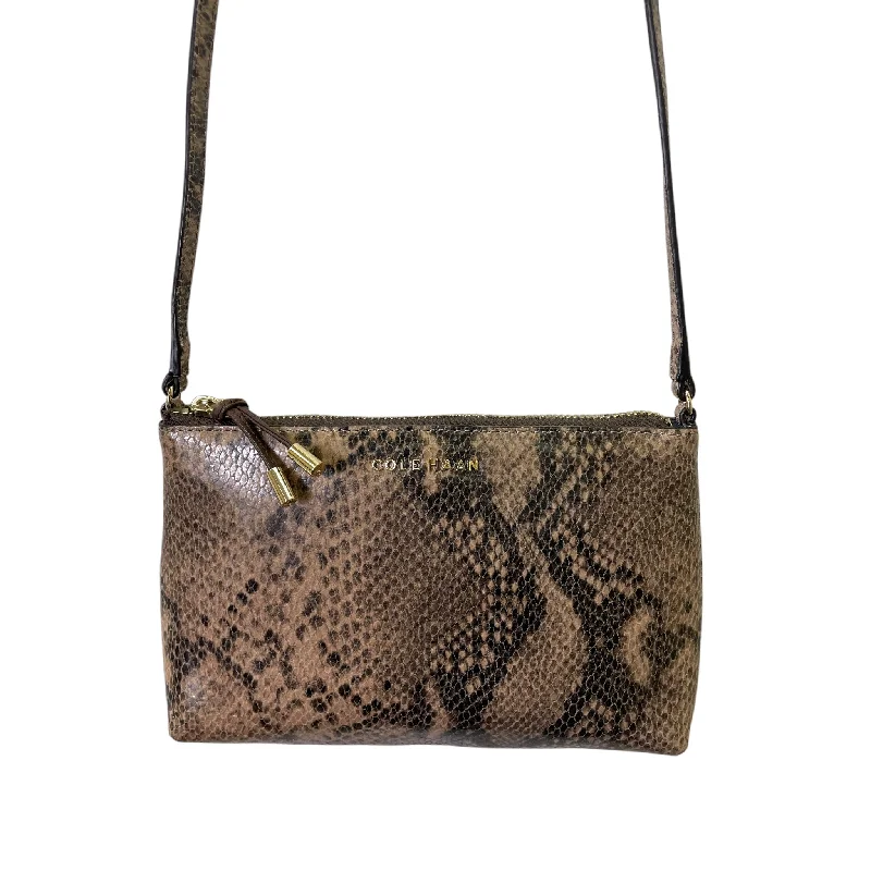 Crossbody By Cole-Haan In Animal Print, Size:Small