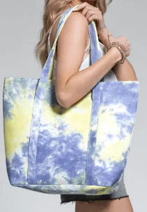 Multi Color Tie-dye Tote Bag