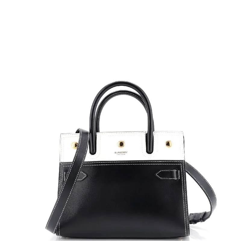 Title Top Handle Bag Leather Mini