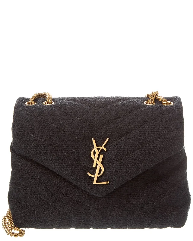 Saint Laurent LouLou Small Tweed Shoulder Bag