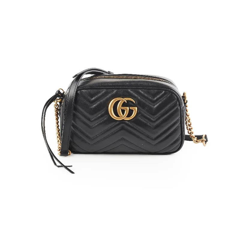 Gucci Marmont Black Crossbody Bag