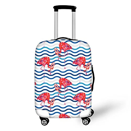 Thikin Cute 3D Cartoon Print Protective Covers For 18-30 Inch Suitcase