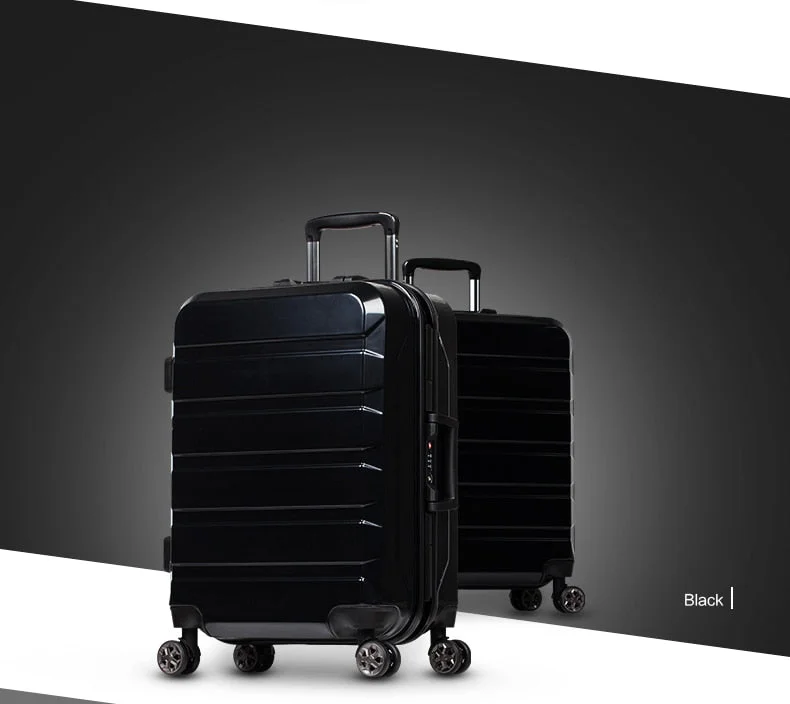 Trolley Case 24 Inch 80L Travel Luggage Men Suitcase Trolley Universal Wheel Password Box Anti