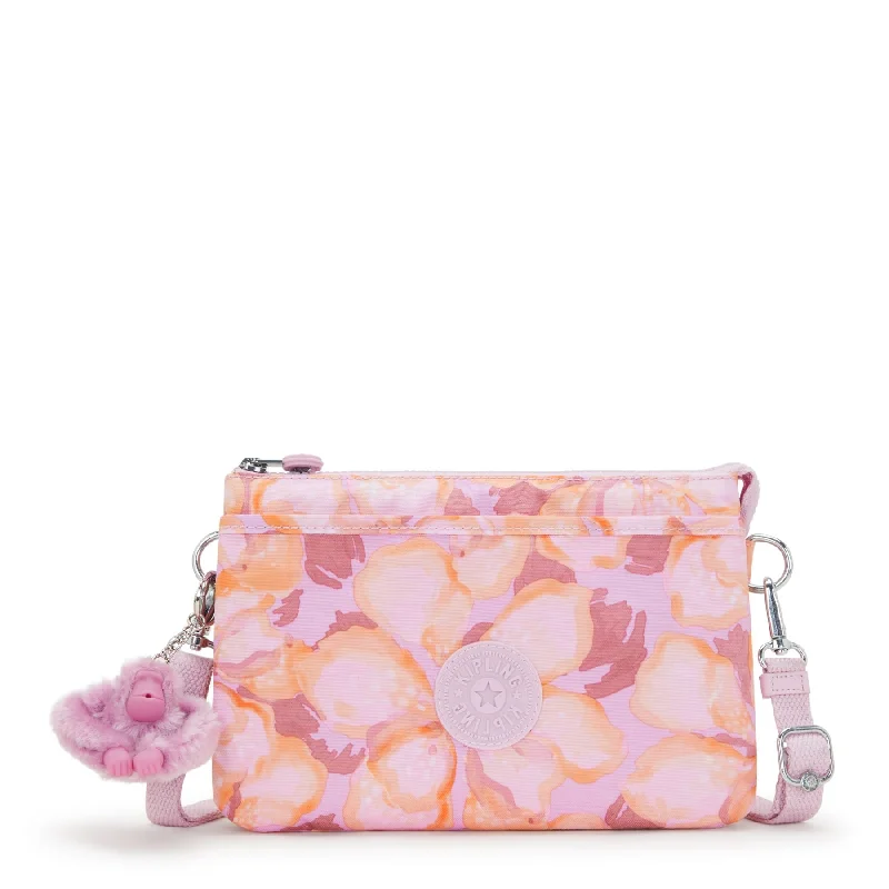 Kipling Riri Printed Crossbody Bag - Floral Powder