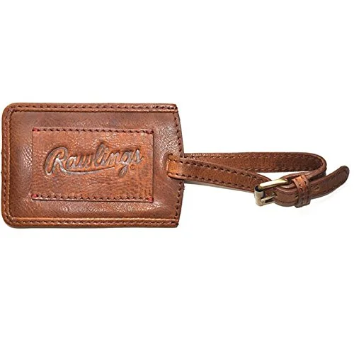 Rawlings Rugged Luggage Tag, Cognac, One Size