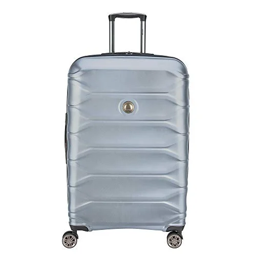 DELSEY Paris Luggage Meteor 28" Large Spinner Suitcase (Silver)