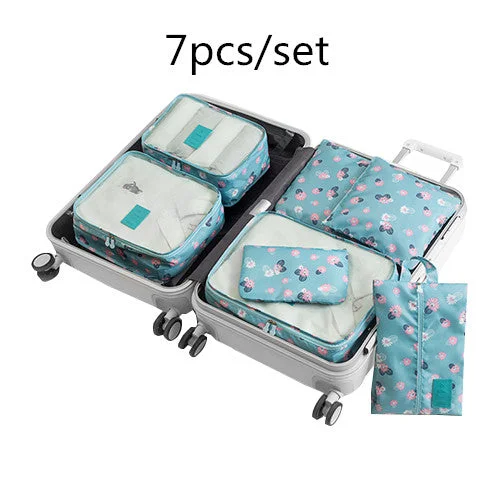 C 7Pcs Travel Bag