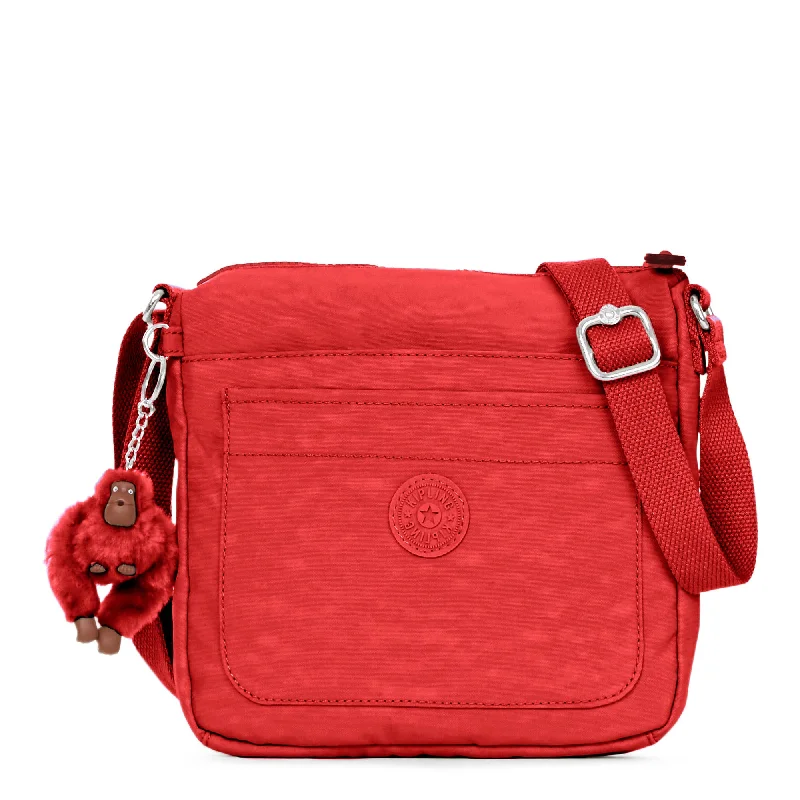 Kipling Sebastian Crossbody Bag - Red Rouge