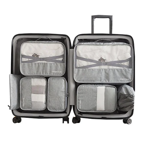 Gray Travel Bag