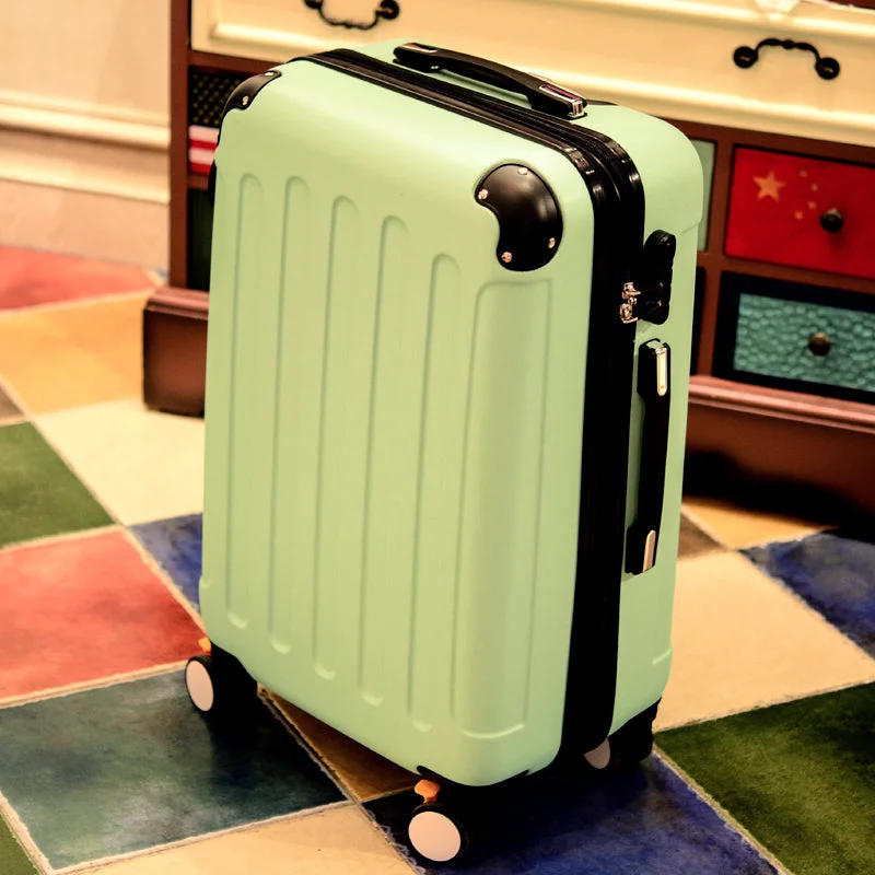 Luggage Female Universal Wheels Trolley Luggage Travel Bag Male Hard Case Luggage Bag 20 22 24 26