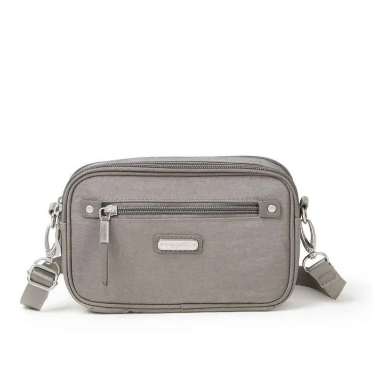 Baggallini RFID Festival Bag - Sterling Shimmer