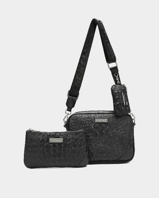 Apollo 2 Crossbody Set in Black