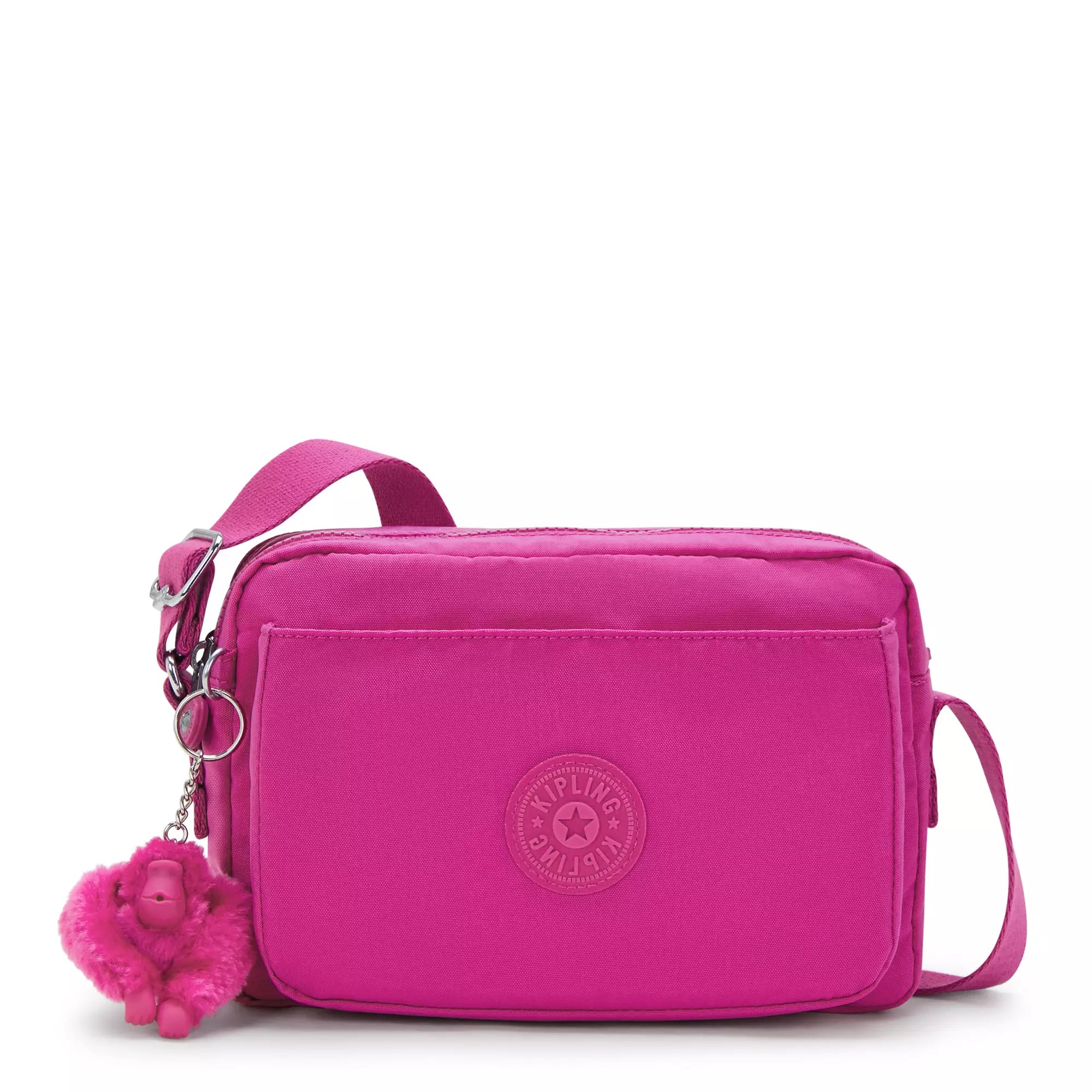 Kipling Abanu Medium Crossbody Bag - Glowing Fuchsia