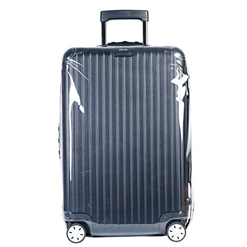 Luggage Cover Protector Clear Pvc With Black Zipper For Rimowa Salsa