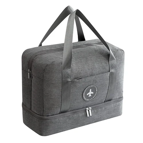 Gray Travel Bag