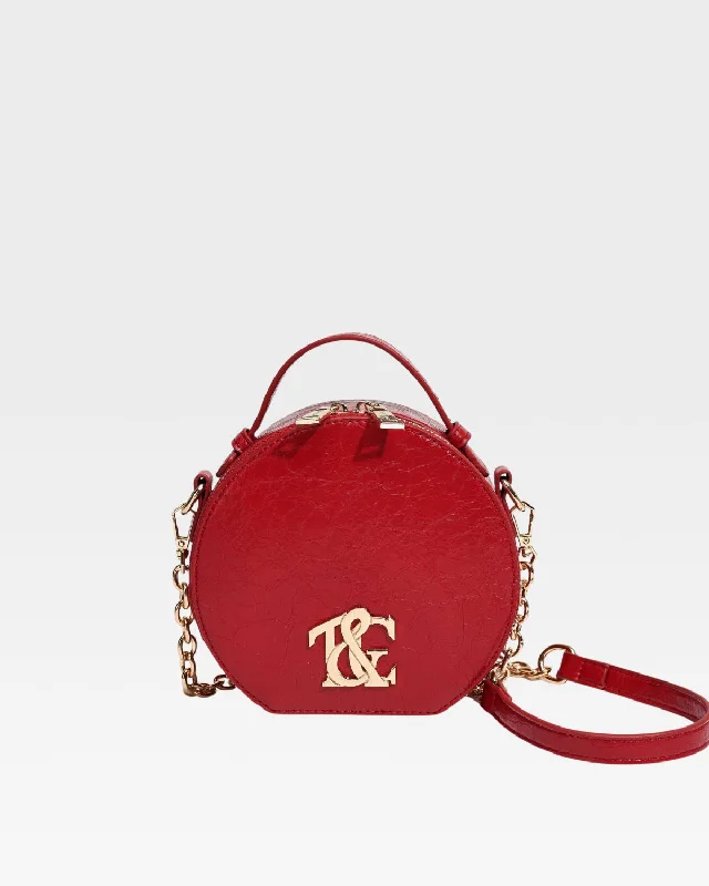 Mini Crossbody Bag in Red