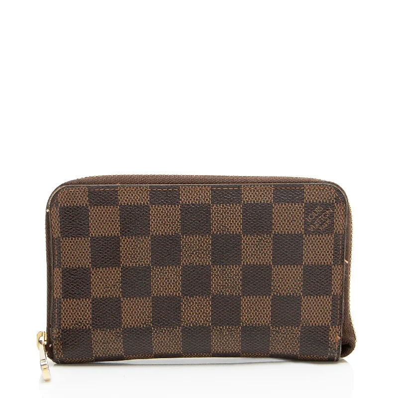 Louis Vuitton Damier Ebene Compact Zippy Wallet