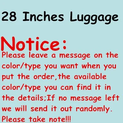 28 Inches Luggage