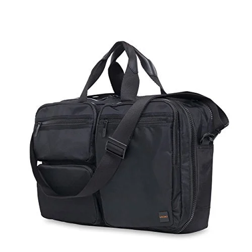 Knomo Luggage Men'S Wilton Briefcase, Black, One Size