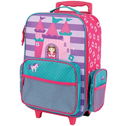 Stephen Joseph Classic Rolling Luggage, Princess