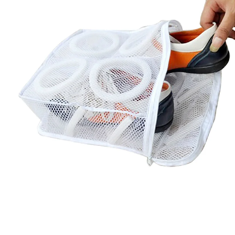 Shoe Bag Packaging Luggage Organizer Travel Organizer Storage Transparent Bags Mesh Laundry Dry