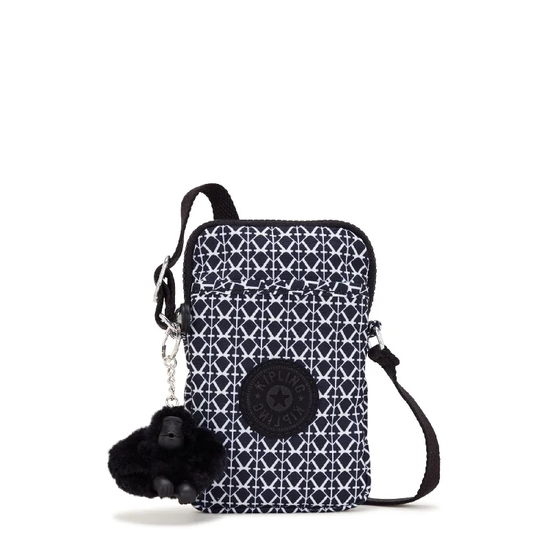 Kipling Tally Printed Crossbody Phone Bag - Signature Print