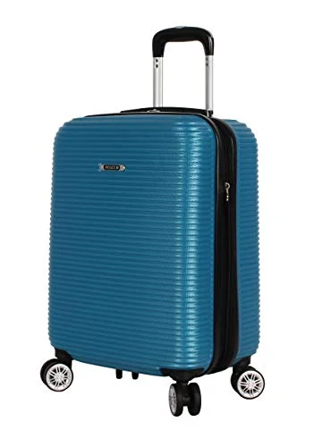 Nicole Miller New York Bernice Collection Hardside 20" Luggage Spinner (20in, Bernice Blue)