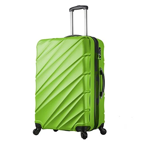 Viaggi V1015L-30In-Gre Italy Lodi Hardside 30 Inch Spinner, Green