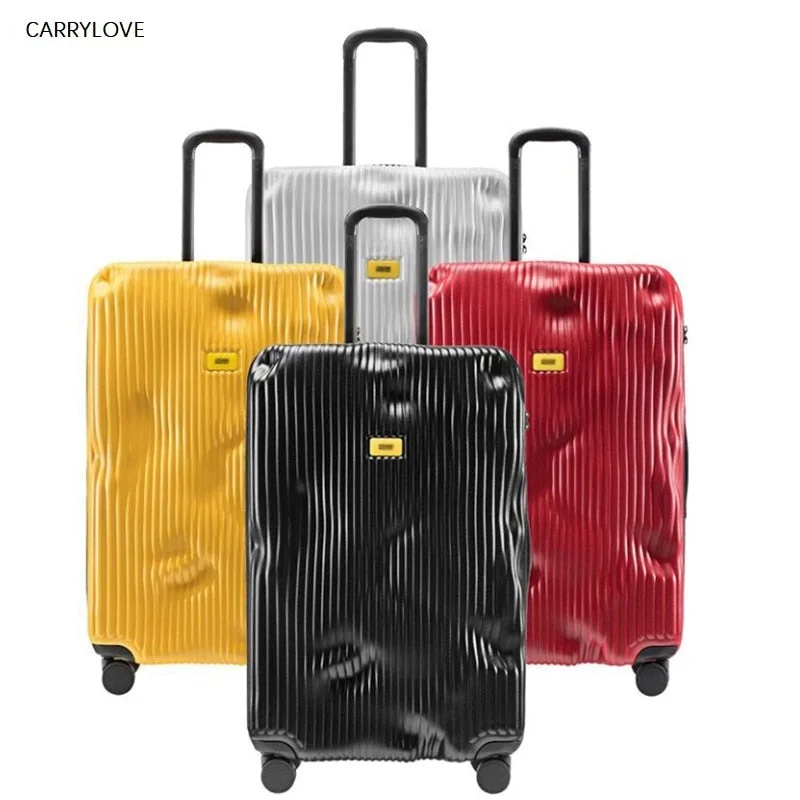 Travel Tale  Tas Lock Spinner Abs Pc Rolling Luggage Hardside Cabin Trolley Suitcase Travel Case On