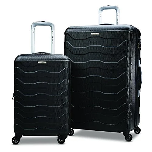 Samsonite Tread Lite Lightweight Hardside Set (20"/28"), Only At Amazon, Black